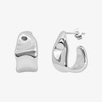 Liquid Dreams Hoop Earrings - EVRYJEWELS