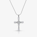 Gem Up Cross Necklace - EVRYJEWELS