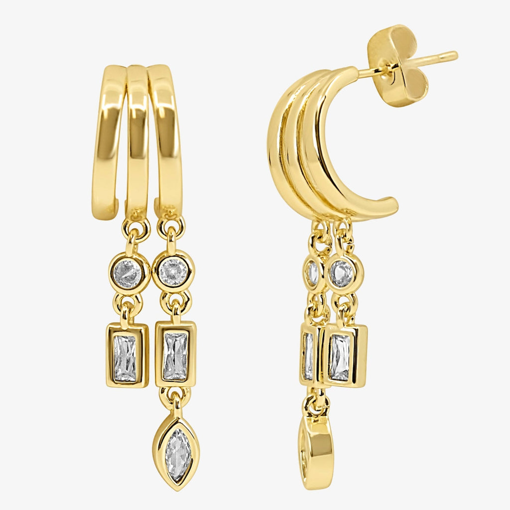 Icy Chain Earrings