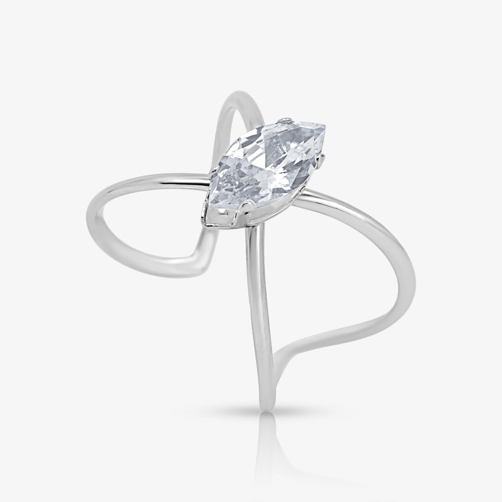 Teardrop Crush Ring - EVRYJEWELS