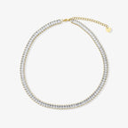 Frost Beam Tennis Choker Necklace