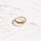 Crystal Twist Dome Ring