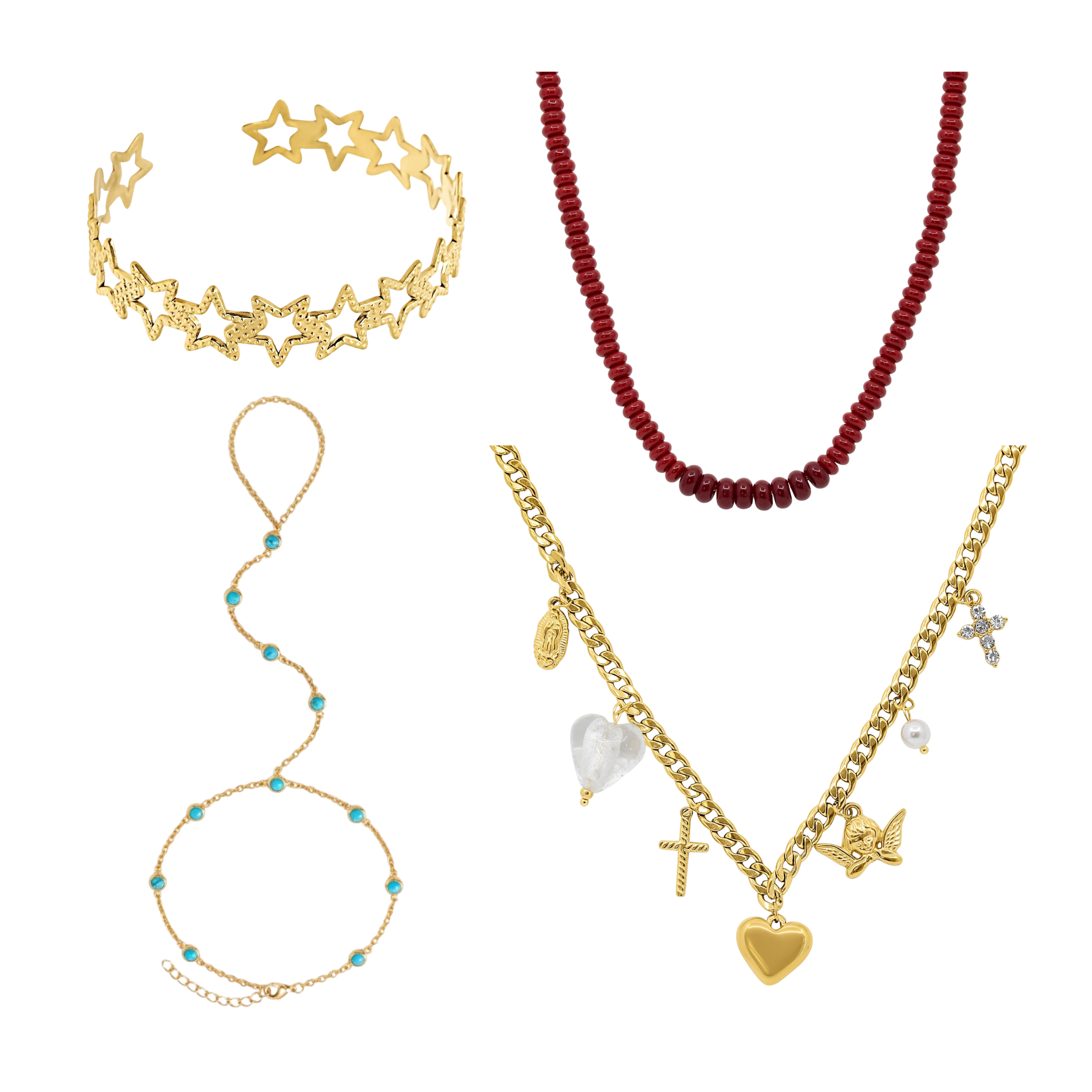 Born in the USA 4 Piece Bundle - EVRYJEWELS