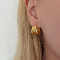 Triple Threat Earrings - EVRYJEWELS