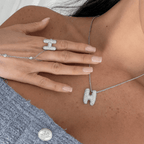 Adore Me Earring, Ring & Necklace 3 Piece Bundle
