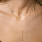 Afterglow Lariat Necklace - EVRYJEWELS