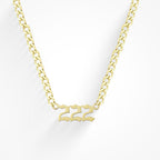Angel Number Necklace - EVRYJEWELS