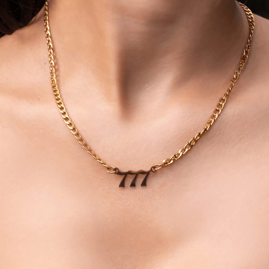 Angel Number Necklace - EVRYJEWELS