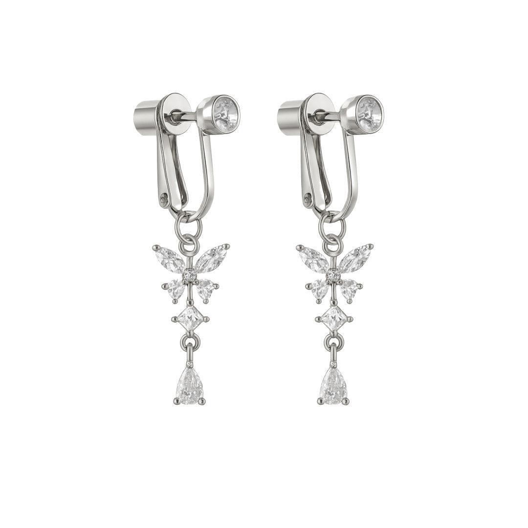 Butterfly Dreams Clip-On Earrings - EVRYJEWELS