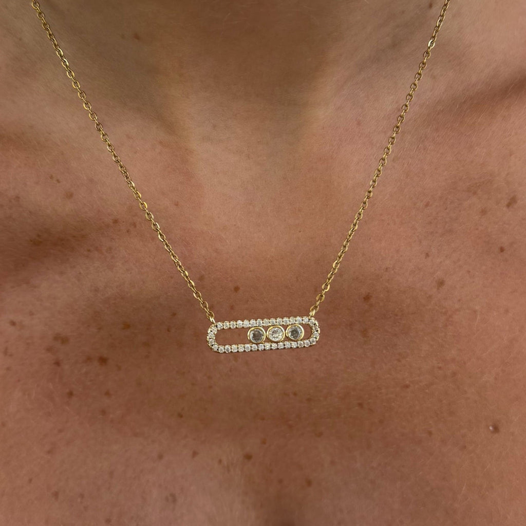 Starlight Bar Necklace - EVRYJEWELS