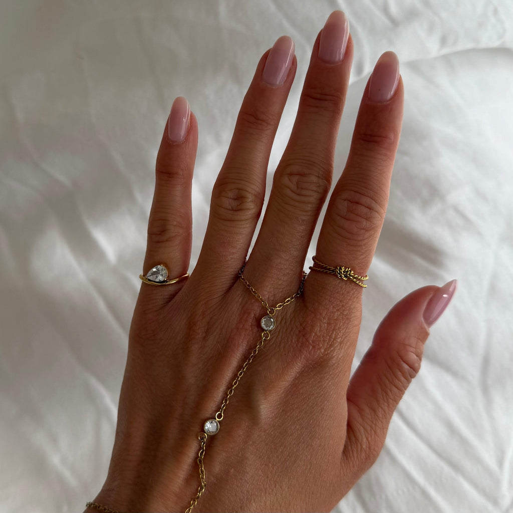 Sweet Swirl Pinky Ring