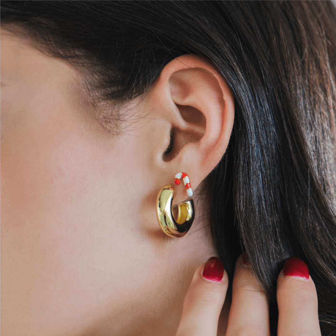 Candy Cane Earrings