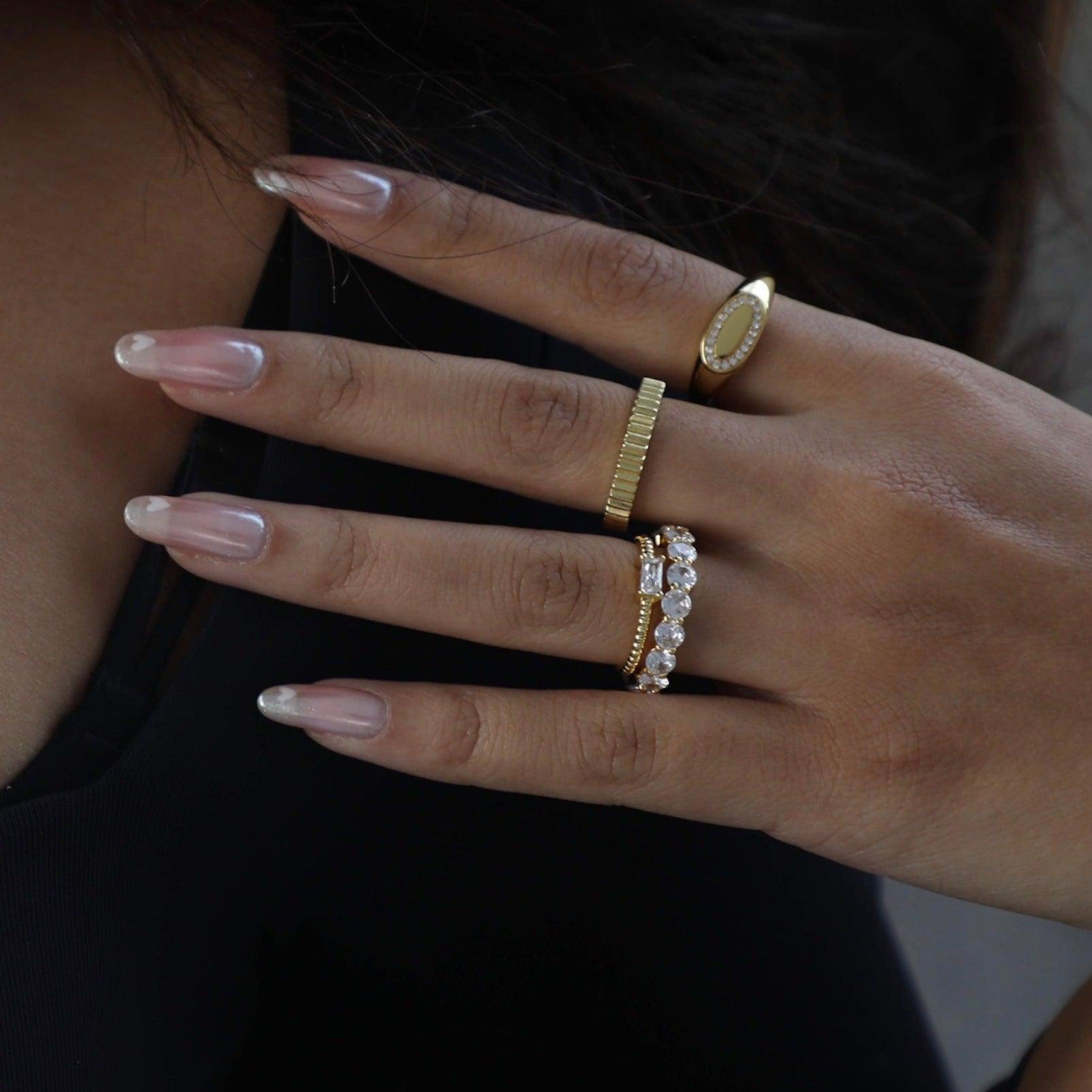 Celestial Pinky Ring