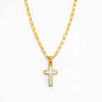 Aura Cross Necklace