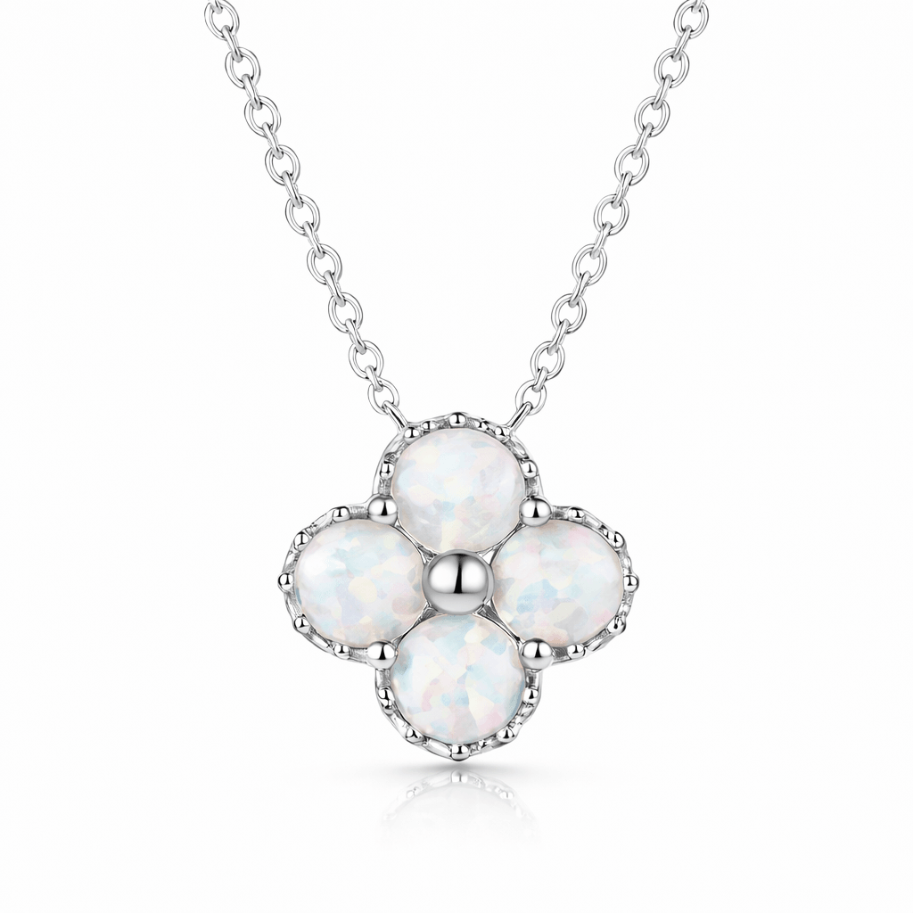 Opal Blossom Necklace