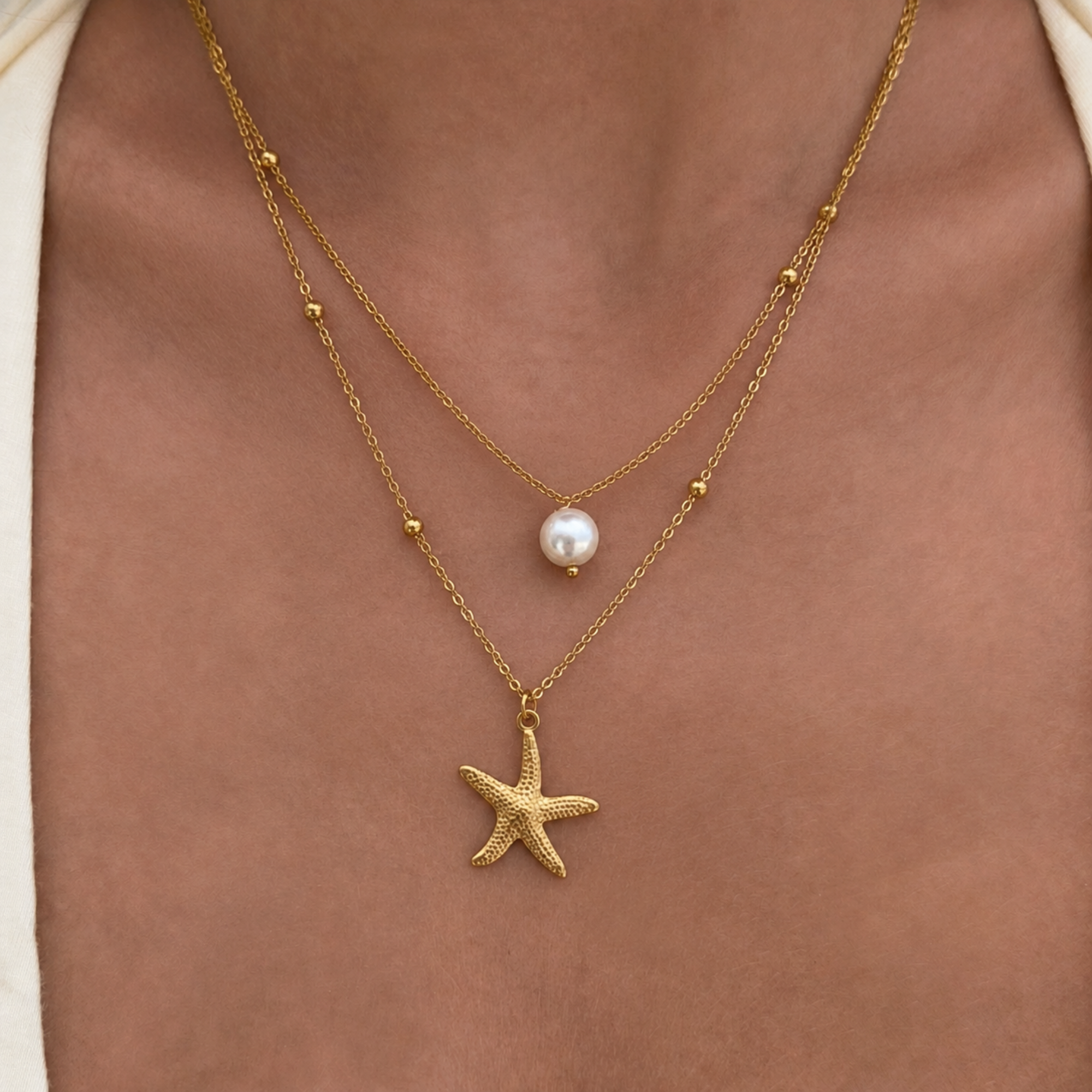 Mermaid Mood Necklace Set - EVRYJEWELS