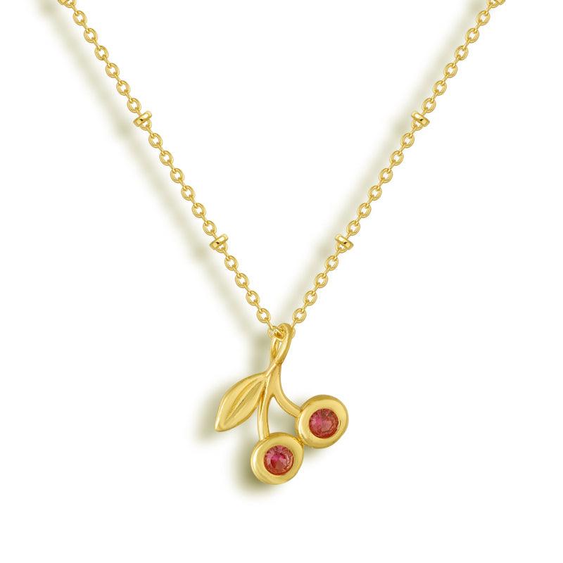 Cherry On Top Necklace - EVRYJEWELS