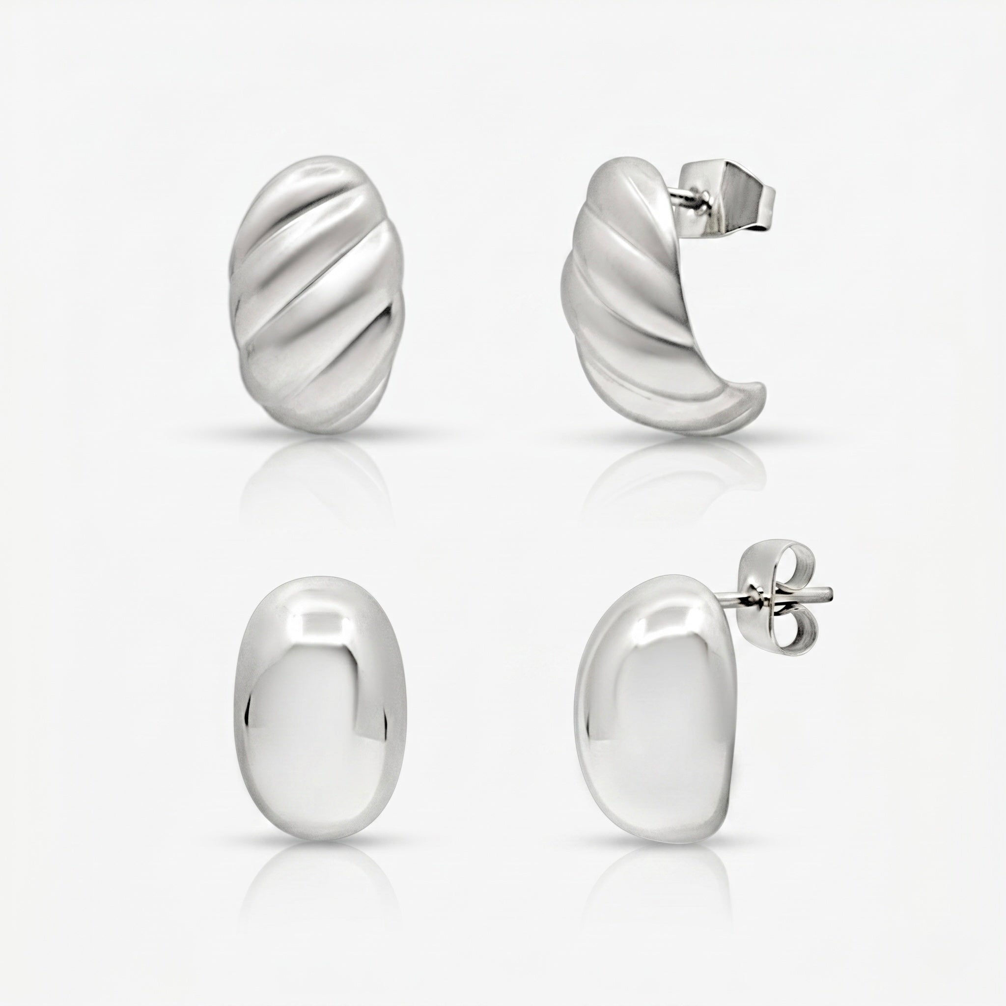 Chicago 2-Piece Earring Set - EVRYJEWELS