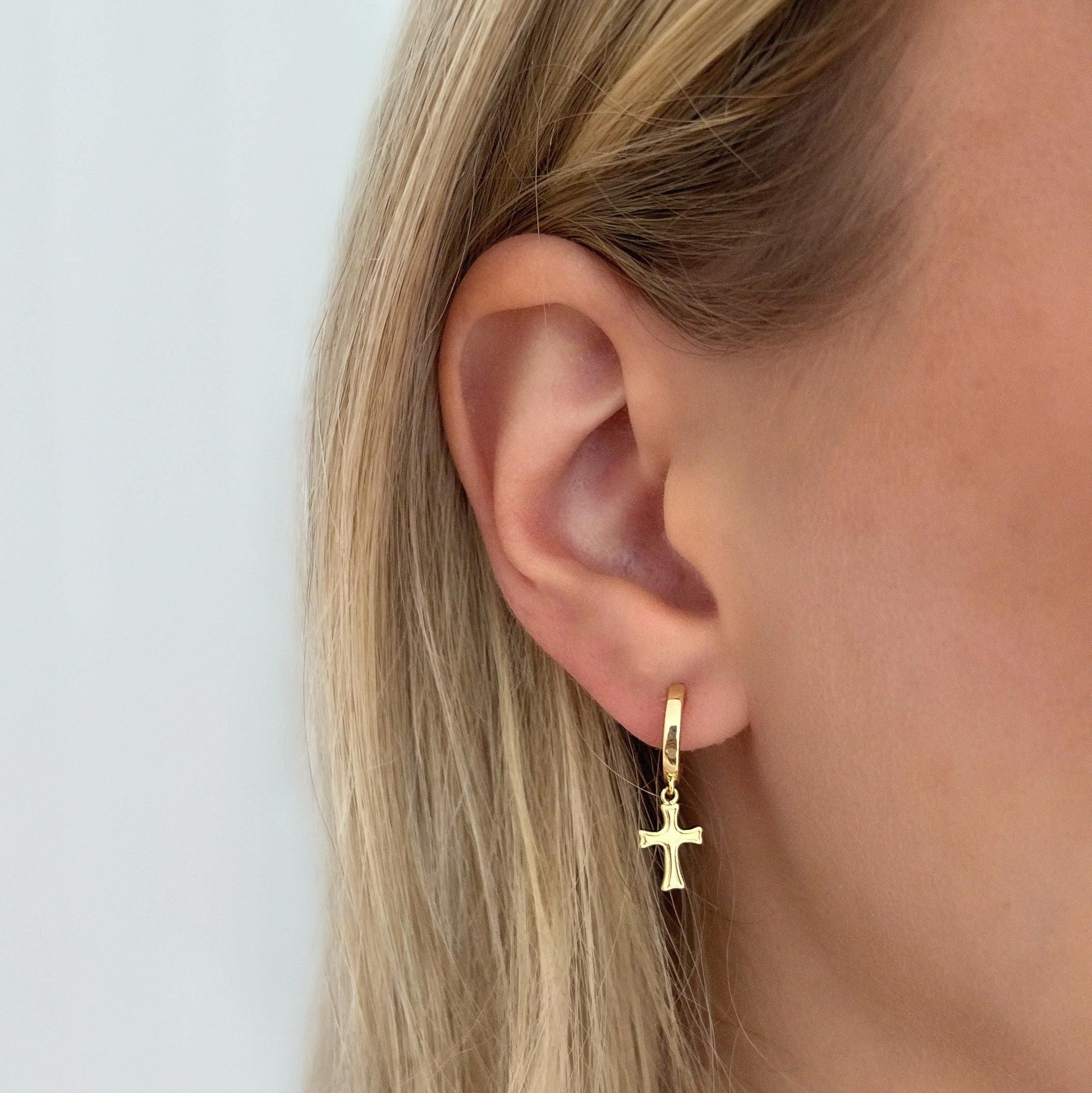 Crossed Off Earrings - EVRYJEWELS