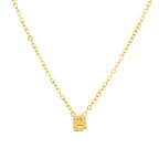 Crystal Initial Necklace