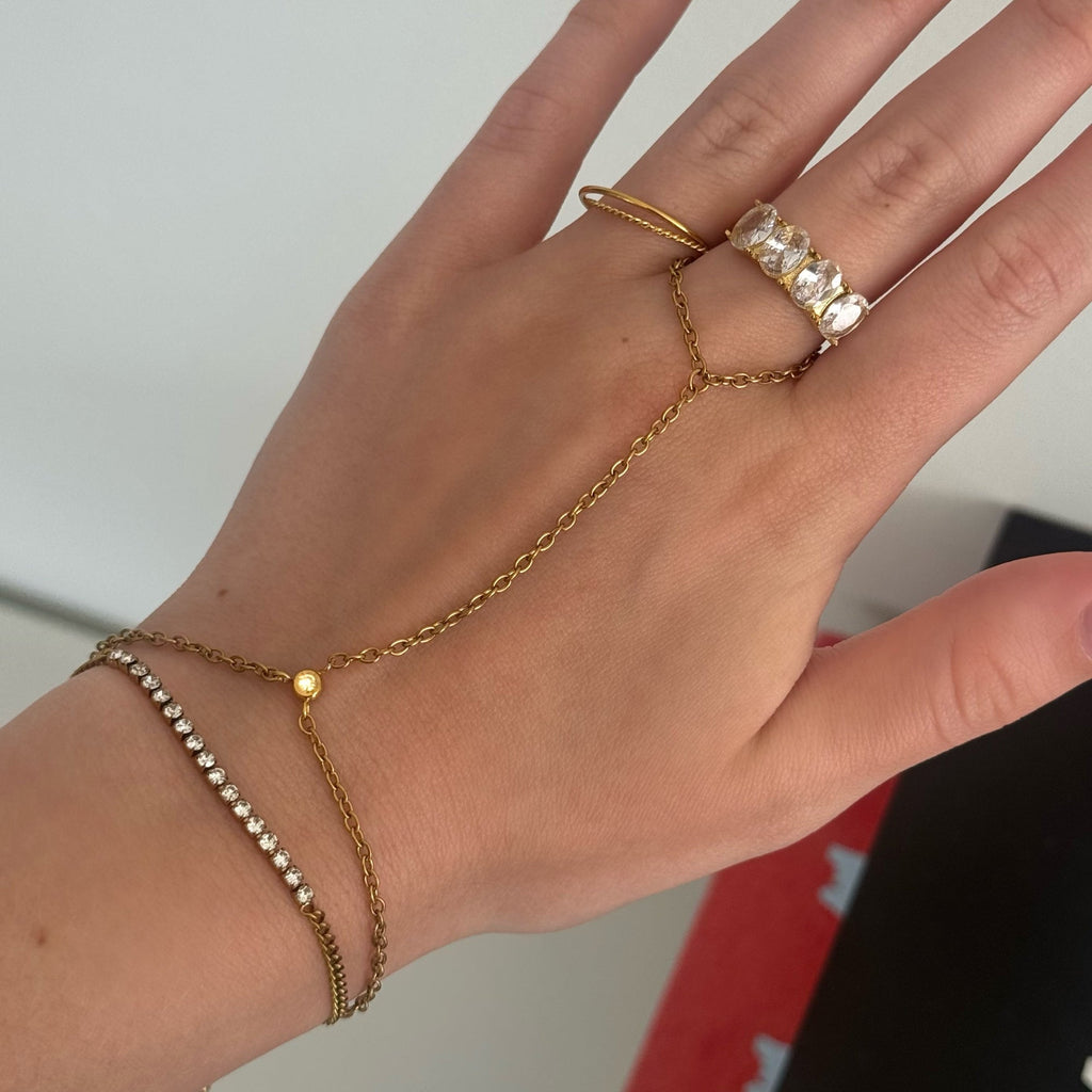 The Slide On Hand Chain Collection - EVRYJEWELS