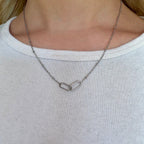 Connected Hearts Necklace - EVRYJEWELS