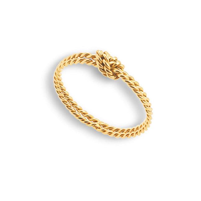 Dainty Tangle Ring