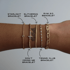 Don't Cross Me Bracelet
