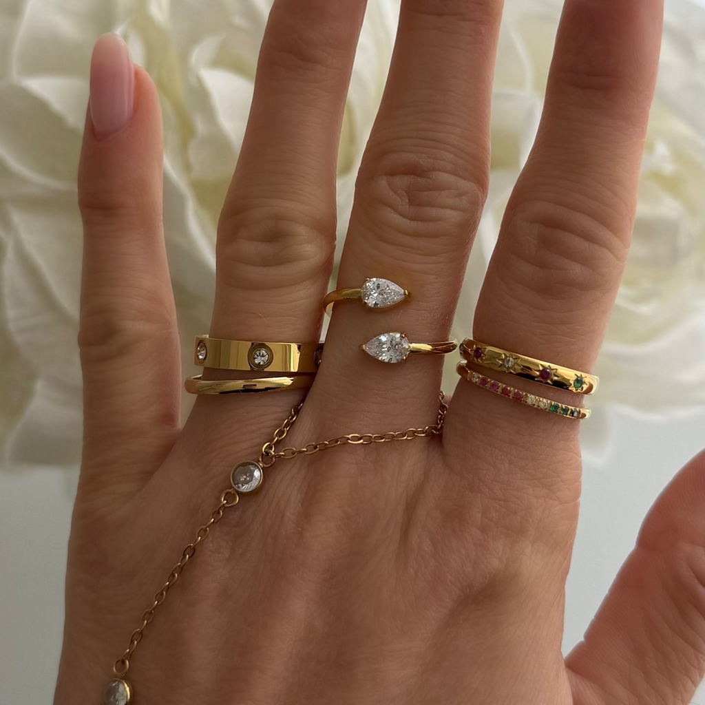 Martini Pinky Ring