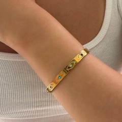 All Eyes On Me Bangle - EVRYJEWELS
