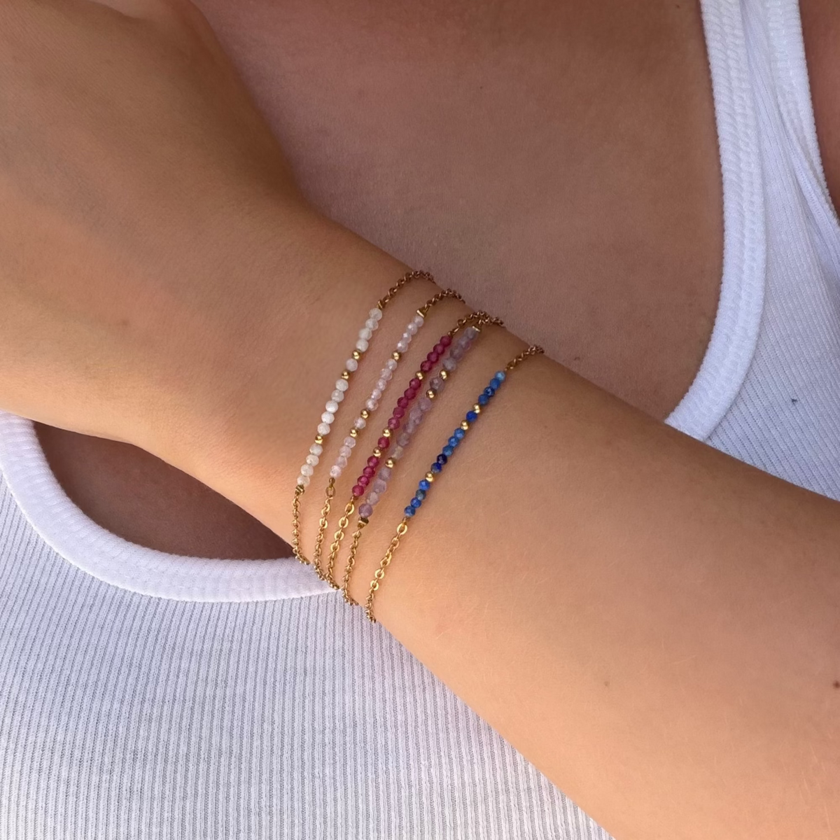 Gemmy Beaded Bracelet