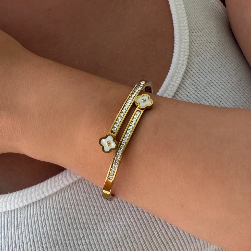 Lucky Row Bangle - EVRYJEWELS