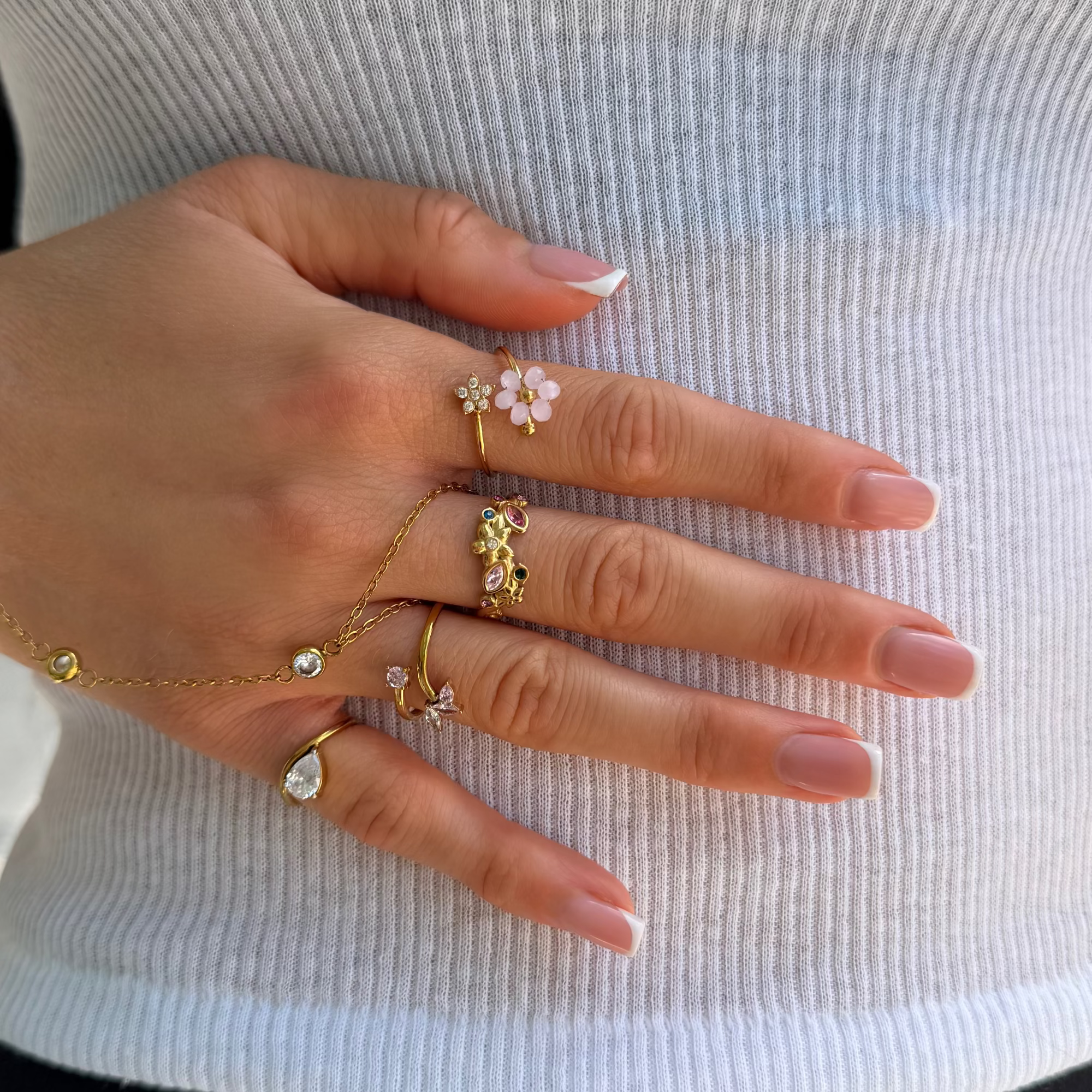 Prism Petal Ring