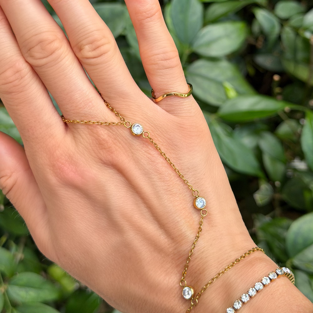 The Slide On Hand Chain Collection - EVRYJEWELS