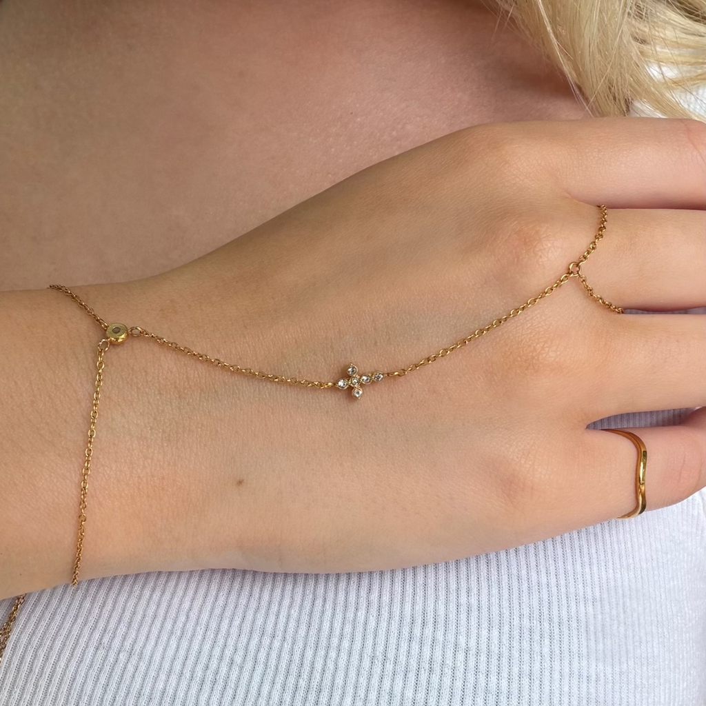 Sunday Angel Hand Chain