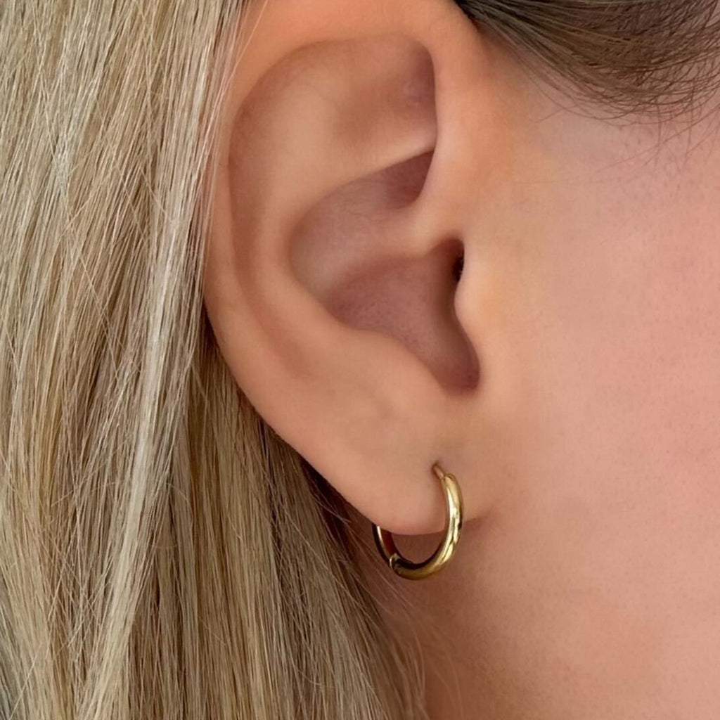 Cutie Thin Hoop Earrings - EVRYJEWELS