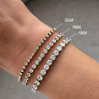 Champagne Tennis Bracelet - EVRYJEWELS