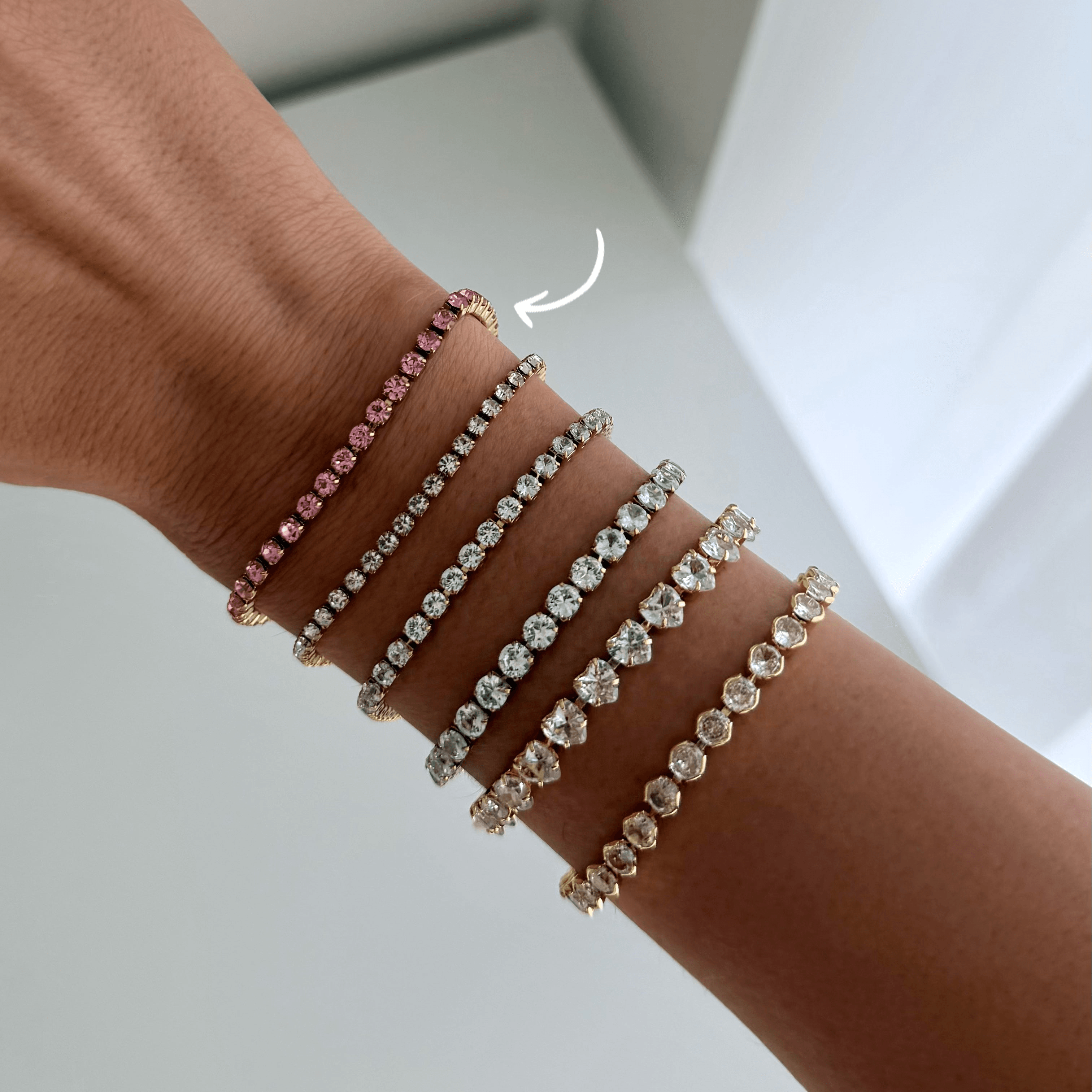 She's Royalty Tennis Bracelet - EVRYJEWELS