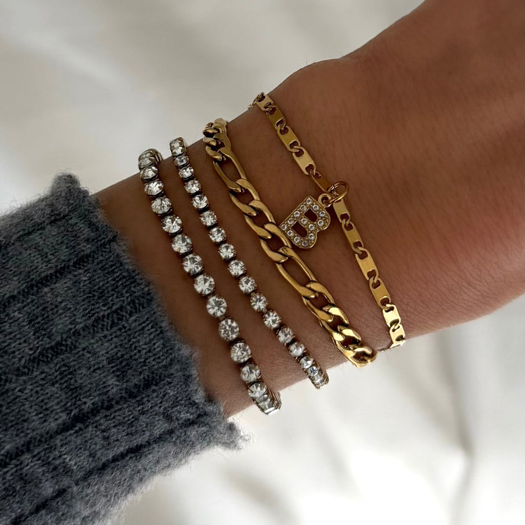 High-Shine Tennis Bracelet