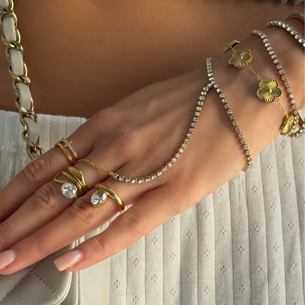 Icy Tennis Hand Chain