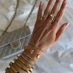 Champagne Tennis Bracelet
