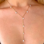 She's A Gem Lariat Necklace - EVRYJEWELS