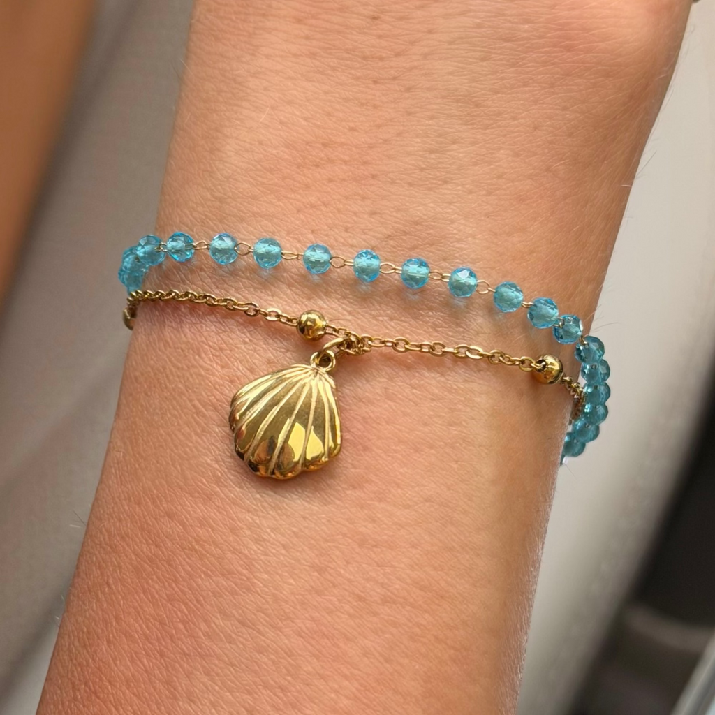 Double Layer Coastal Charm Bracelet - EVRYJEWELS