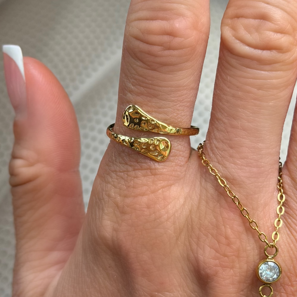 Twisted Fate Adjustable Ring - EVRYJEWELS