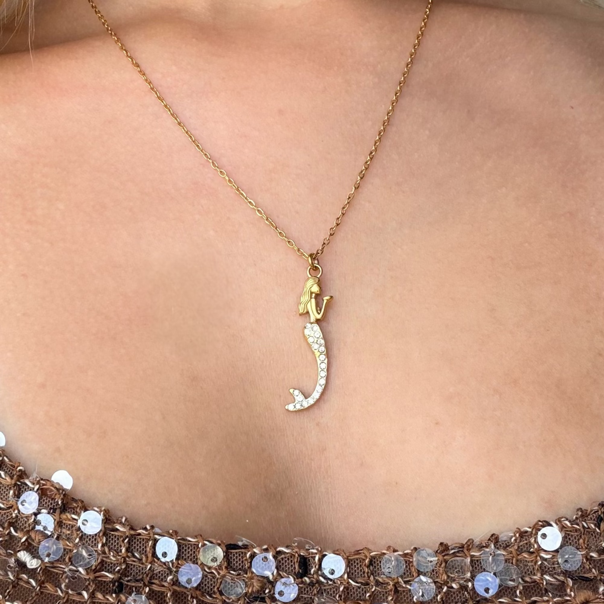 Mermaid Muse Necklace - EVRYJEWELS