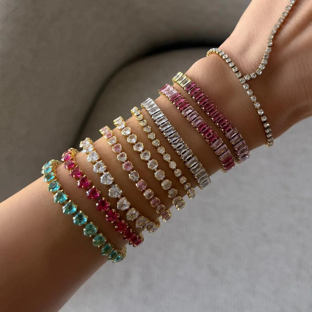 High-Shine Tennis Bracelet