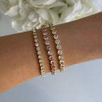 High-Shine Tennis Bracelet