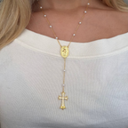 Sacred Glow Lariat Necklace - EVRYJEWELS