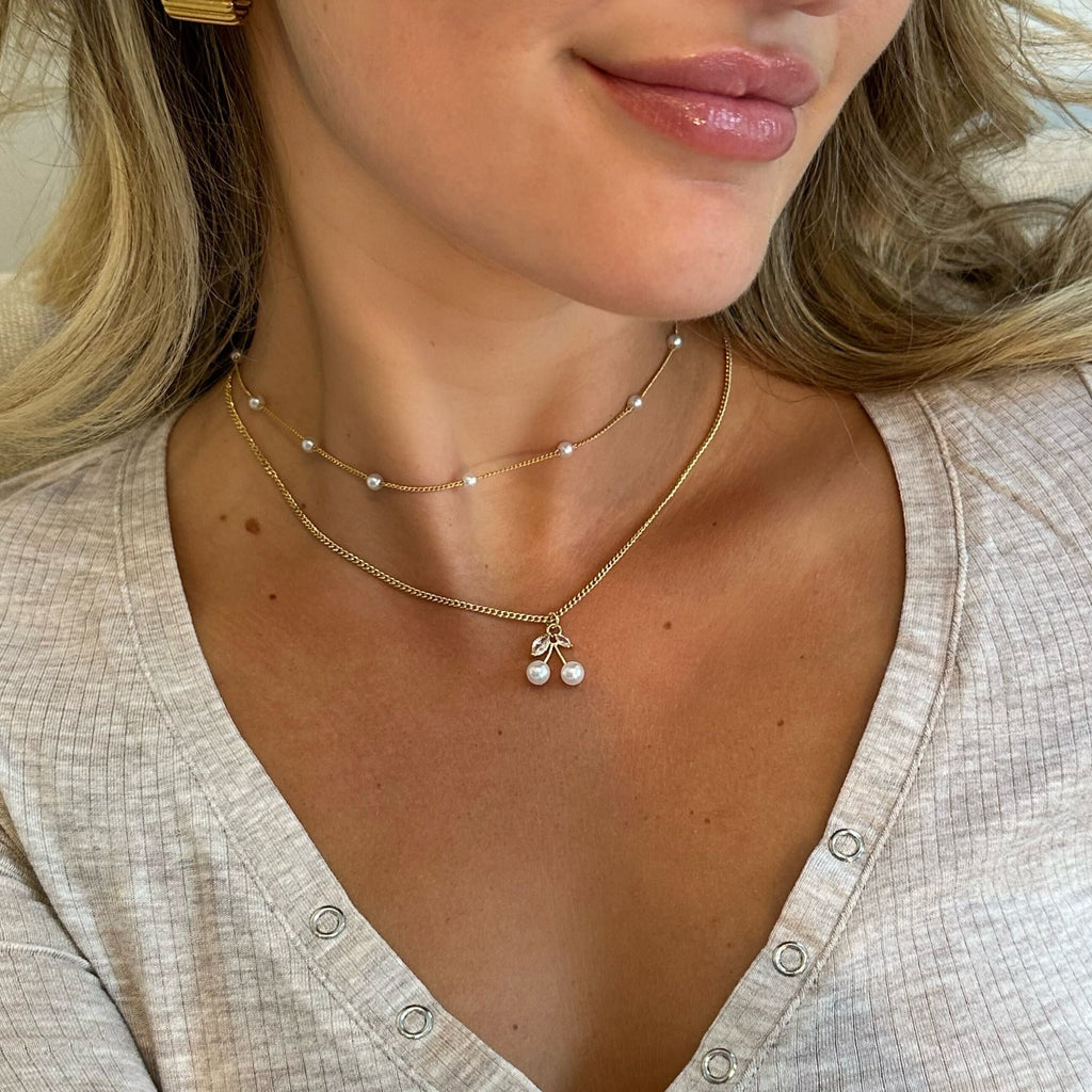 Cherry Kisses Necklace