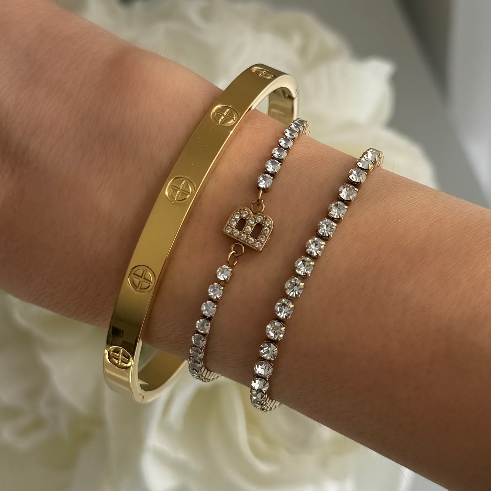 Linked Babe Bangle